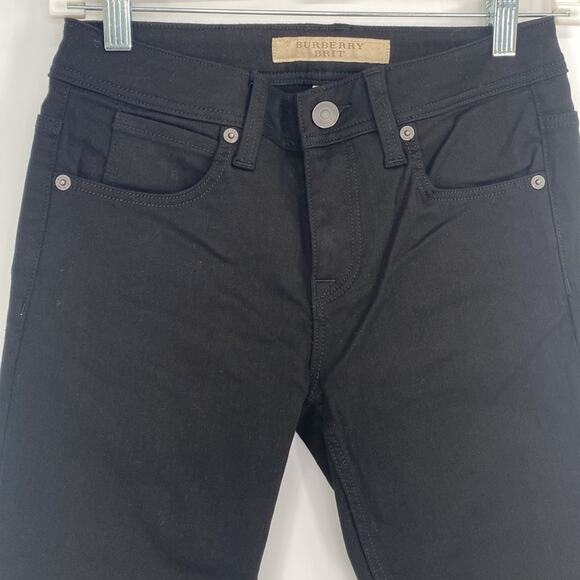 Burberry Brit Slim Skinny Black Jeans New with Tags Size 26 - Picture 3 of 10